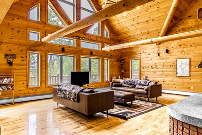 Secluded Cabin with Fireplace and Games in Lily Bay Township, Maine - Lily Bay Township, Maine - glamping.directory