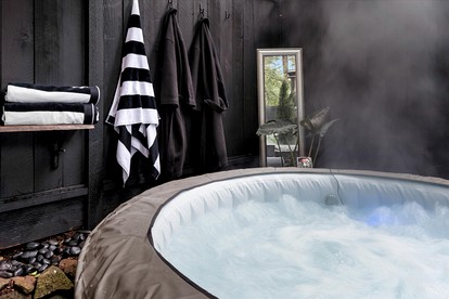 Romantic Glamping Getaway with a Hot Tub on the Russian River - Guerneville, California - glamping.directory