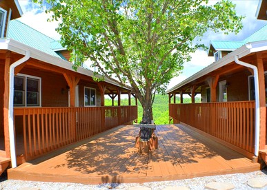 Double Cabin Rental for Memorable Group Glamping Near Great Smoky Mountains National Park, Tennessee - glamping.directory