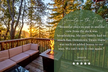 Enjoyable Cabin with Fireplace and Foosball in Twain Harte, California - Twain Harte, California - glamping.directory