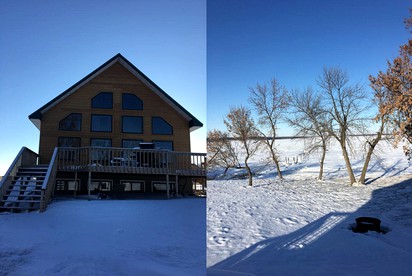 Spacious and Secluded Cabin Rental on Devils Lake in North Dakota - glamping.directory