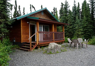 Gorgeous Romantic Cabin Rental with Private Porch near Ridgeway, Alaska - Kenai, Alaska - glamping.directory