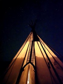 Stunning, Off-Grid Tipi near Sheep Lake and Yellowstone National Park - Cameron, Montana - glamping.directory
