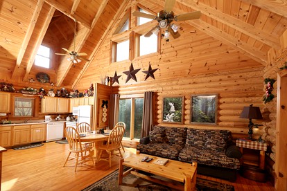 Vacations to the Great Smoky Mountains in this Fully-Equipped Cabin Rental in Tennessee - Sevierville, Tennessee - glamping.directory