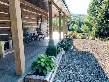 Tranquil Log Cabin Rental for a Relaxing Vacation in Upstate New York - Cherry Creek, New York - glamping.directory