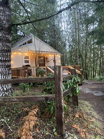 Secluded Romantic Cabin Getaway near Mount Rainier National Park, Washington - glamping.directory