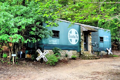 Sleep in Authentic Railcar Rental for Unique Experience near Fort Worth - glamping.directory