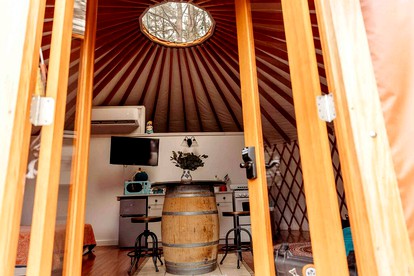 Pet Friendly Keuka Yurt in Penn Yan, New York - Penn Yan, New York - glamping.directory