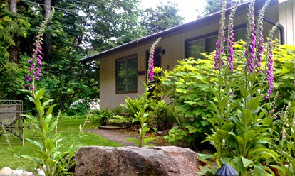 Oregon Cottage Rental with a King-Size Bed Overlooking Blue River - Blue River, Oregon - glamping.directory