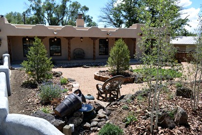 Southwestern Charm at Luxury Adobe Villa with Hot Tub in Taos, New Mexico - glamping.directory