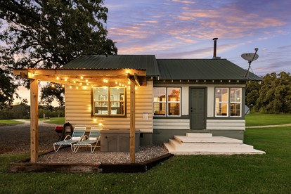 Private Cabin Getaway Surrounded by Nature in Madill, Oklahoma - glamping.directory