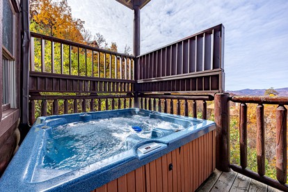 Enormous Group Cabin with Jacuzzi, Game Room and Stunning Views in Sevierville, Tennessee - Sevierville, Tennessee - glamping.directory