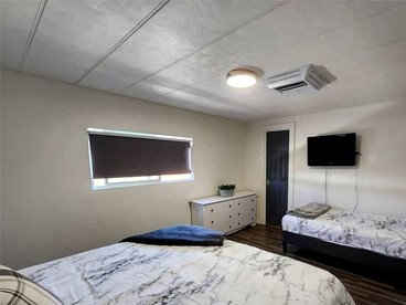 Modern Cabin with Arcade, Foosball Table and Fire Pit in Meadview, Arizona - Meadview, Arizona - glamping.directory