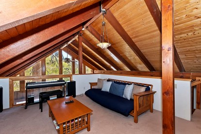 Mountain Cabin with Foosball Table and Outdoor Area in Big Bear Lake, California - Big Bear Lake, California - glamping.directory