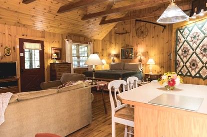 Secluded Cottage with Indoor Hot-Tub Ideal for Couples in Virginia - Lexington, Virginia - glamping.directory
