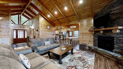 Mountain Cabin with Spa and Breathtaking Views in Sevierville, Tennessee - Sevierville, Tennessee - glamping.directory