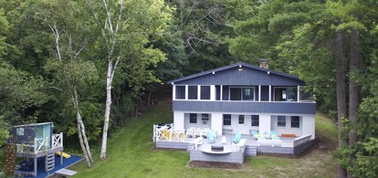 Tranquil Lakefront Cottage with Private Dock in Ticonderoga, New York - glamping.directory