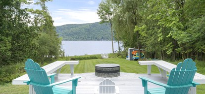 Tranquil Lakefront Cottage with Private Dock in Ticonderoga, New York - Ticonderoga, New York - glamping.directory