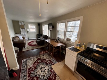 Little Red Cabin Rental by the Lake for a Weekend Getaway in Wisconsin - Centuria, Wisconsin - glamping.directory