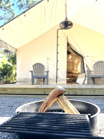 Incredible Tented Cabin with Stunning Forest Views in Sarasota, Florida - Sarasota, Florida - glamping.directory