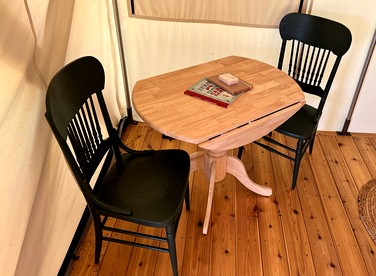 Enchanting Tented Cabin with Amazing Interior and Exterior in Tekamah, Nebraska - Tekamah, Nebraska - glamping.directory