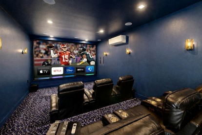 Elegant Ranch Retreat with Pool, Firepit & Theater Room in Bryan, Texas - Bryan, Texas - glamping.directory