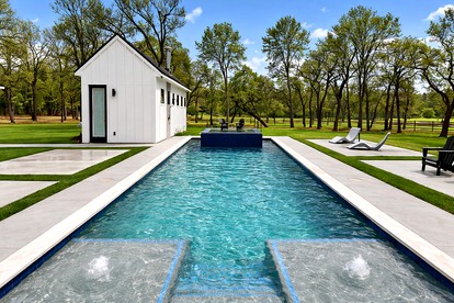 Elegant Ranch Retreat with Pool, Firepit & Theater Room in Bryan, Texas - Bryan, Texas - glamping.directory