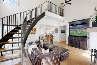 Elegant Ranch Retreat with Pool, Firepit & Theater Room in Bryan, Texas - Bryan, Texas - glamping.directory