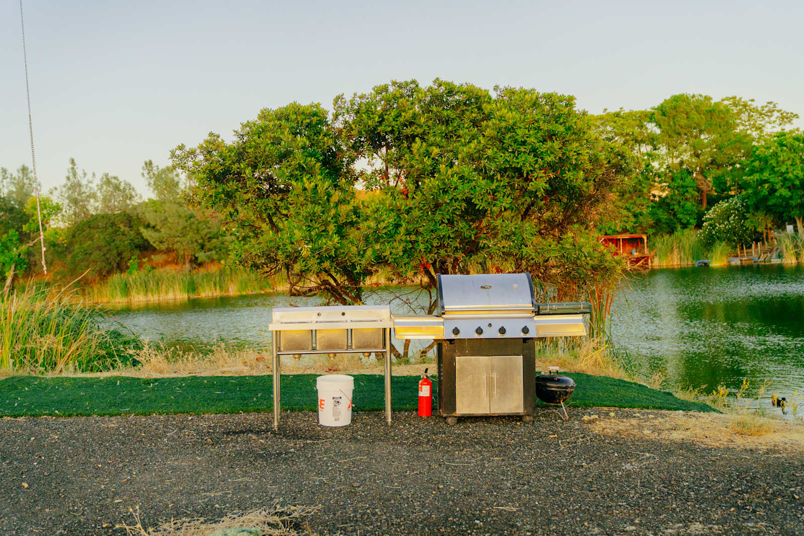 Private Reservoir - Valley Springs, California - glamping.directory
