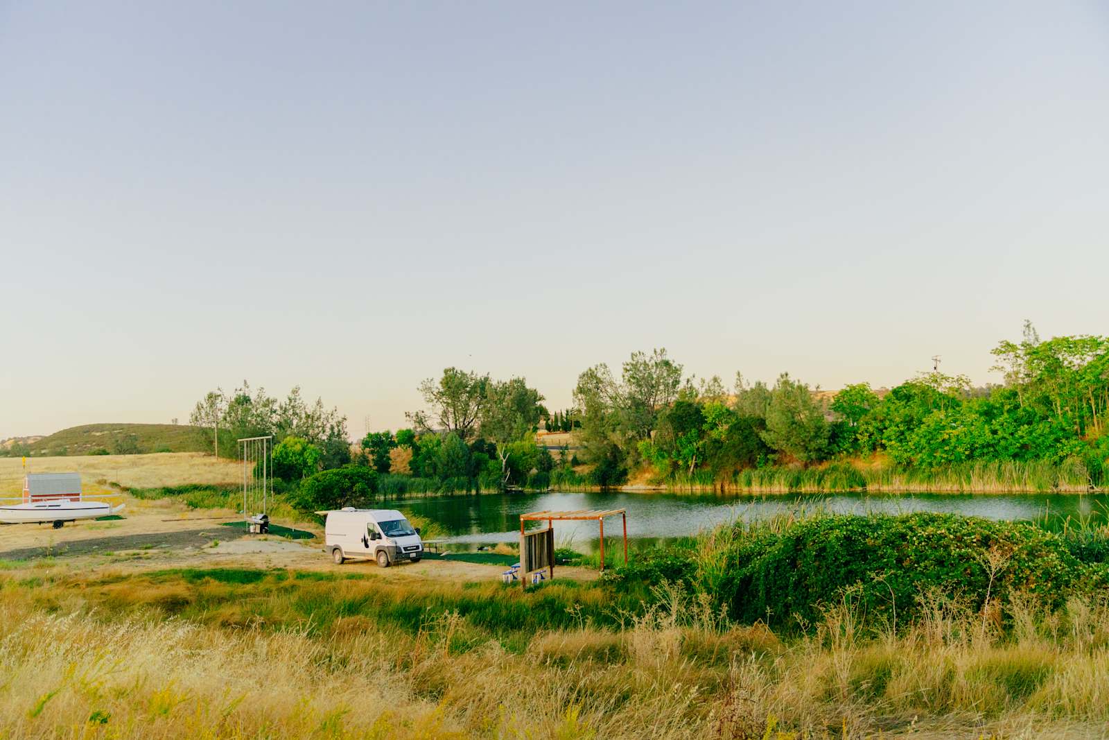 Private Reservoir - Valley Springs, California - glamping.directory