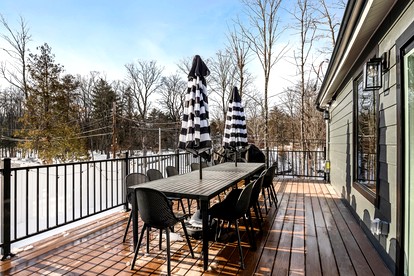 Gorgeous Cabin with Deck, Fire Pit and Forest Views in NY - Cairo, New York - glamping.directory