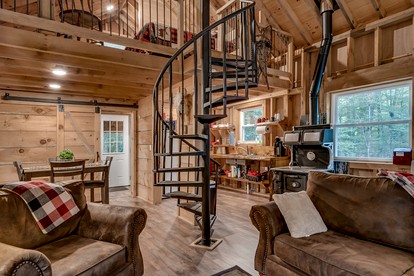 Charming Cabin for Glamping in the Adirondacks, Ideal for a Couples Getaway - Brantingham, New York - glamping.directory