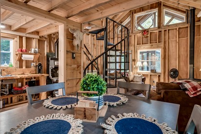 Charming Cabin for Glamping in the Adirondacks, Ideal for a Couples Getaway - Brantingham, New York - glamping.directory
