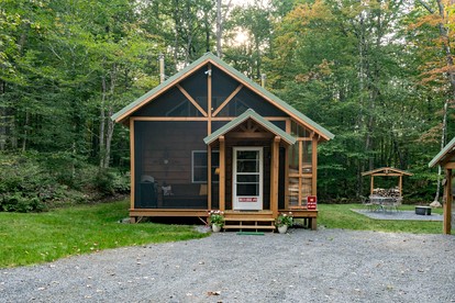 Charming Cabin for Glamping in the Adirondacks, Ideal for a Couples Getaway - glamping.directory