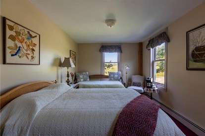 Family-Friendly Room on a Farmstead Resort in Kennebec County, Maine - Hallowell, Maine - glamping.directory