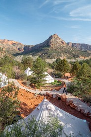 Romantic Getaway Tent on Glamping Site near Canaan Mountain Wilderness Area, Utah - Hildale, Utah - glamping.directory