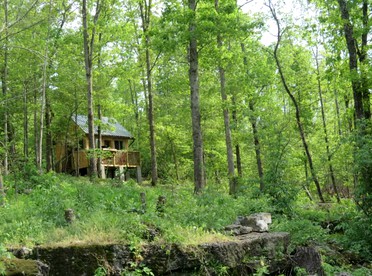 Rustic Cabin Rental with Stunning Forest Views in the Ozarks, Missouri - Salem, Missouri - glamping.directory