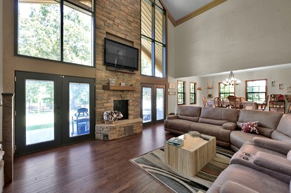 Secluded Tiny Home with Hot Tub, Sauna & Fire Pit near Lake Livingston in Coldspring, Texas - Coldspring, Texas - glamping.directory