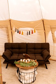 Amazing Family Bell Tent Surrounded by Nature on a Wonderful Glamping Retreat in Island Park, Idaho - Island Park, Idaho - glamping.directory