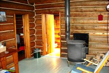 Lakefront Cabin with a Fireplace by Munsungan Lake in Ashland, Maine - Ashland, Maine - glamping.directory