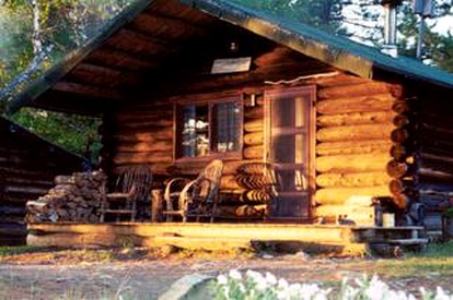 Lakefront Cabin with a Fireplace by Munsungan Lake in Ashland, Maine - Ashland, Maine - glamping.directory