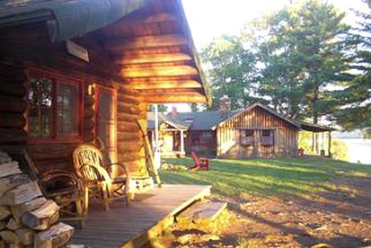 Lakefront Cabin with a Fireplace by Munsungan Lake in Ashland, Maine - Ashland, Maine - glamping.directory
