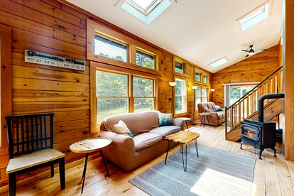 Spellbinding Secluded Cabin Oasis Near Moosehead Lake, Maine - Greenville, Maine - glamping.directory