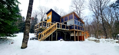 Spellbinding Secluded Cabin Oasis Near Moosehead Lake, Maine - glamping.directory