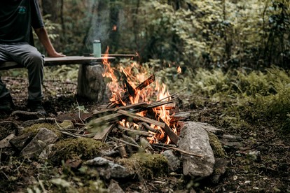 Secluded Woodland Cabin Near Waterfalls and Forest Trails in Zirconia, North Carolina - Zirconia, North Carolina - glamping.directory