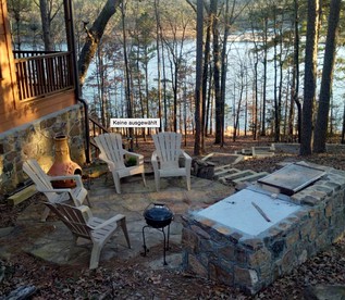 Lovely Waterfront Cabin Ideal for Weekend Getaway on Greers Ferry Lake, Arkansas - Tumbling Shoals, Arkansas - glamping.directory