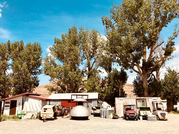 Rustic Ranch Cabin Rental in the Granite Range and Hualapai Valley of Nevada - Gerlach, Nevada - glamping.directory