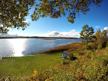 Secluded Lake Cottage Rental with a Dock and a Game Room in Hale, Michigan - Hale, Michigan - glamping.directory