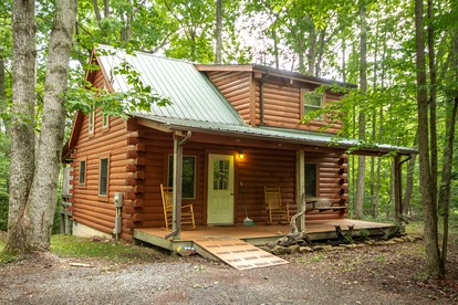 Rustic Cabin Rental in the Forest near Charleston, West Virginia - glamping.directory