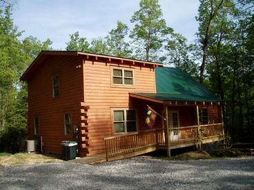 Rustic Cabin Rental in the Forest near Charleston, West Virginia - Hico, West Virginia - glamping.directory